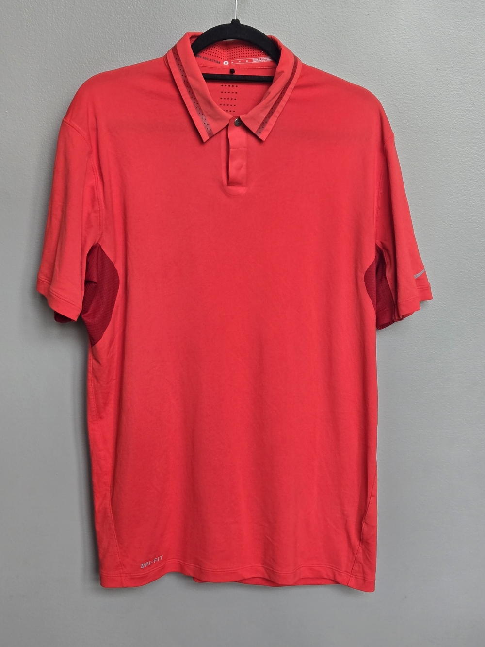 Nike Golf Tiger Woods Collection TW Polo Shirt Sunday Red Men's Medium